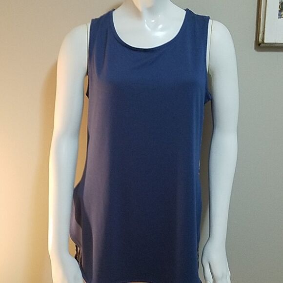 Tangerine Blue Tank Top (Small) - Picture 2 of 6